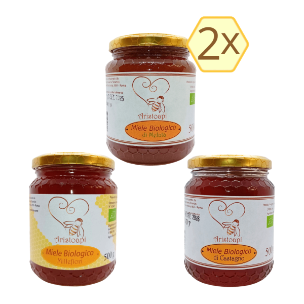 Pacchetto assaggio miele x2